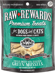 northwest naturals green lipped mussels dog and cat treats