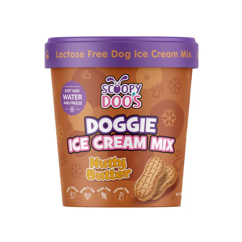 Peanut Butter Dog Ice Cream Mix