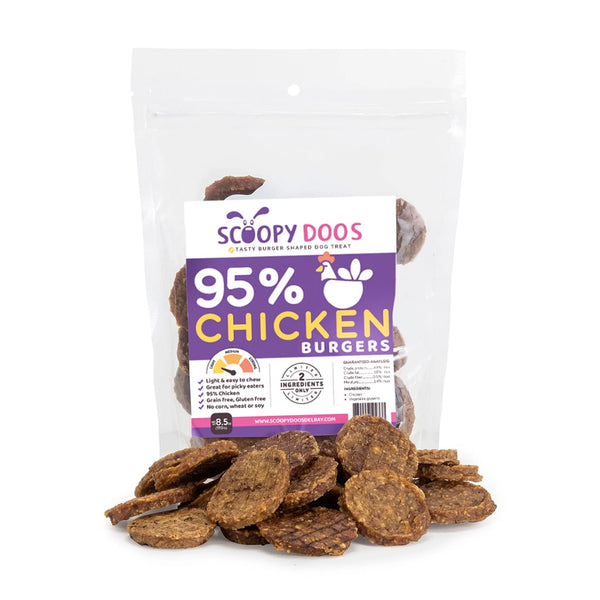 95% Chicken Burger Treats – Scoopy Doo's Delray Beach